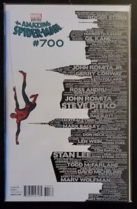 The Amazing Spider-man #700. NM-, Martin Skyline Variant Cover. Doc Ock And...