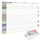 2024 Wall Calendar 12 Month Annual Yearly Wall Planner