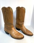Vintage 1980’s Nocona Exotic Teju Lizard Cowboy Boots Men’s 10 1/2 D Style 31200