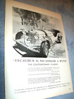 1969 Excalibur program car ad - Nyack, NY & Milwaukee Wisconsin dealership