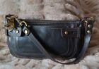 Fossil Fifty Four Leather Shoulder Bag Rich Dark Brown