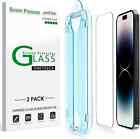 (2pack) Amfilm for iPhone 14 Pro Max- OneTouch Glass Screen Protector (6.7