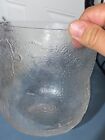 Vintage  Crystal Glass FAUNA Vase
