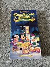 Disney Sing Along Songs Very Merry Christmas Song Vol. 8 VHS 1997 Jingle Bells