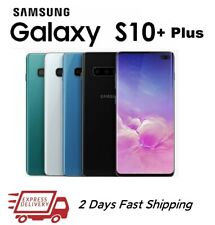 Unlocked NEW Samsung Galaxy S10+ Plus 128GB SM-G975U  Black Smartphone US Stock