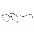 Timberland Men's Eyeglasses Rectangular Shape Shiny Black Metal Frame TB1757 001