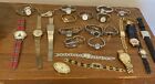 Vintage watch lot of 25 Ladies/Mens watches~ Untested Estate Pull