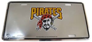 Pittsburgh Pirates Mirrored License Plate
