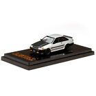 Hobby Japan 1/64 Toyota Corolla Levin GT APEX 2door AE86 Carbon Silver Diecast