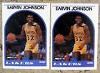 1989-90 Hoops #270 Magic Johnson  Lakers 2ct Basketball Card Lot 1001B