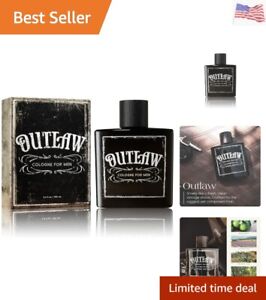 Western Outlaw Men’s Cologne, 3.4 fl oz 100 ml - Iconic, Masculine, Clean