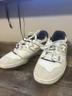 New Balance 550 White Blue BB550STG Men's Size 10 Pre Owned Worn Once