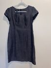 AGB Gray Business Dress Size 8 , Knee Length (missing Belt)