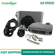 12V A/C KIT Air Conditioner Cooling Underdash Evaporator Compressor 3 Speed