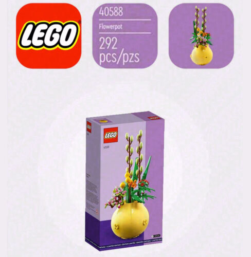 LEGO 40588 Botanical Flower Pot Edition 292PCS-Bouquet building Block toy Sealed
