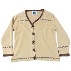 Storybook Knits Womens 1X Cardigan Sweater Aztec Turquoise Rocks Native American