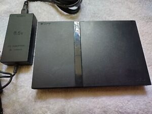 New ListingSony PlayStation 2 Slim Launch Edition Charcoal Black Console (SCPH-77001)