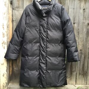 Gap Large Down Puffer Jacket Parka Coat Black L