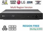 LG Refurbished REGION FREE BLU-RAY DVD PLAYER ZONE A B C DVD 0-8 USB BP250