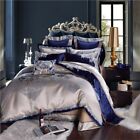 Silk Cotton Satin Luxury Chinese Bedding Set Bed Sheet/Spread Set Duvet Cover