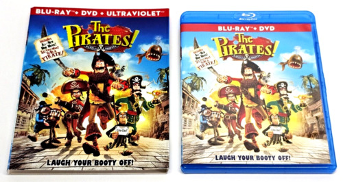 The Pirates! Band of Misfits Blu-Ray + DVD + Ultraviolet With Slipcover