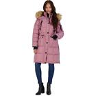 Canada Weather Gear Womens Pink Faux Fur Puffer Jacket Outerwear XL BHFO 3762