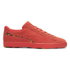 Puma Suede Displaced Rubber Lace Up  Mens Red Sneakers Casual Shoes 38685601