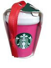 Starbucks Christmas 2021 Mini Ceramic Hot Cup - Holiday Ornament - PINK - NIB