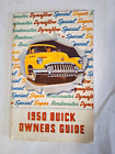 Original vintage Buick 1950 Owners Guide