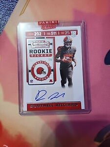 New Listing2019 Panini Contenders Dontrell Hilliard Auto Rookie Autograph RC