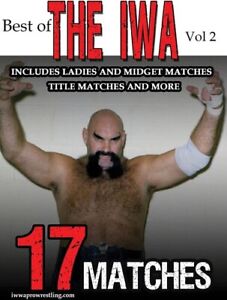 DVD Best Of The IWA Volume 2 NEW Wrestling