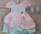 American Girl Marie Grace Fancy Dress + Fairy Costume And Shoes