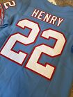 Derrick Henry Houston Oilers Stitched Nike Elite Jersey Mens Size: 44