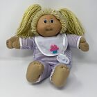 New ListingCabbage Patch Baby Girl  Doll 1983 with Signature One Tooth Blonde Hair