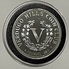 Verdugo Hills California Coin Club 1 Troy Oz .999 Fine Silver Rare Round Medal