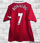 2004--2006 Manchester-United Ronaldo #7  jersey RARE Vintage SIZE S