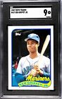1989 Topps Traded Ken Griffey Jr #41T Seattle Mariners RC SGC 9 MT