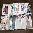 21 Vintage Sewing Patterns Butterick, McCalls, Simplicity Unchecked 1980s 1990s
