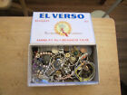 Junk Drawer lot old cigar box Jewelry lot old coins old ring old watch old pins