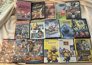 Children’s DVD Lot,  24 Brand New Movies , Cartoons, Animated, Comedy