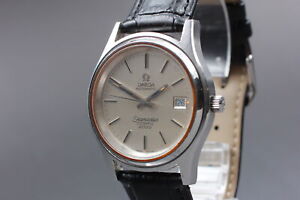 [Exc+5] Vintage Omega Seamaster Cosmic 2000 Silver Automatic Men's From JAPAN
