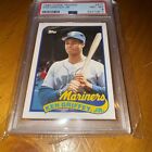 KEN GRIFFEY JR 1989 TOPPS TRADED #41T PARALLEL ROOKIE RC NM-MINT PSA 8