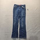 Old Navy Jeans Kicker Bootcut Zip Fly Dark Wash Denim Blue Adult Women's Size 10