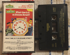 WHAT TIME IS IT ON SESAME STREET? (1977) | Audio Cassette | Excellent Condition
