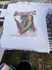 Vintage Devourment Incitement to mass murder T-Shirt Large Double Sided  Metal