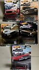 Hot Wheels Premium Fast & Furious Motor City Muscle Complete Set of 5