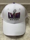 Superbowl LVIII 58 Hat Official CBS Sports Adjustable Trucker White Chiefs 49ers