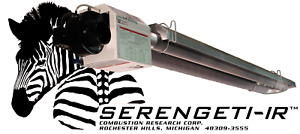 Serengeti-IR Residential Radiant Infrared Gas Fired Garage Heater-U System