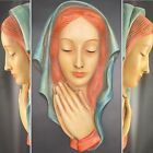 Goldscheider Ceramics Art Deco Style Wall Mask 2067 c1950 Made in Germany 13