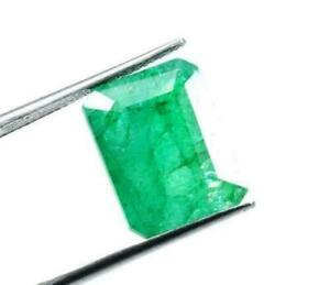 Natural Emerald 8.80 CT Emerald Cut Loose CGI Certified Columbian Emerald